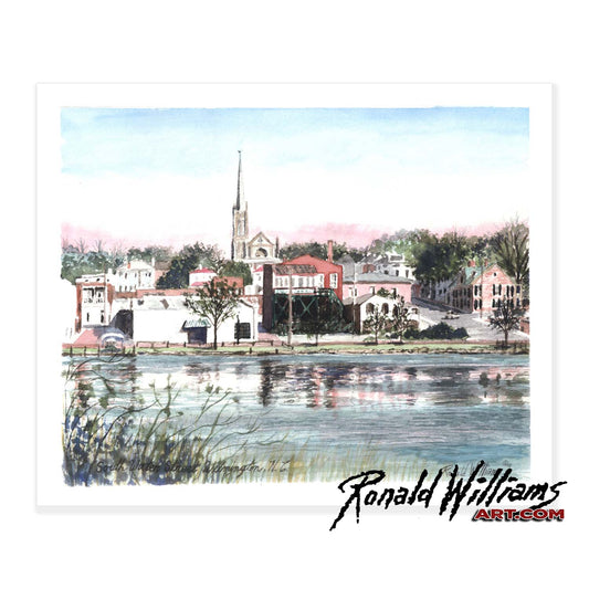 Prints - Historic Wilmington North Carolina South Water Street