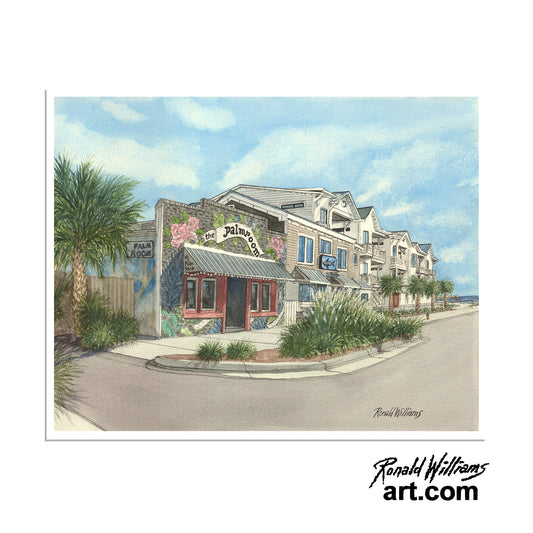 Prints - Historic Palm Room In Wrightsville Beach