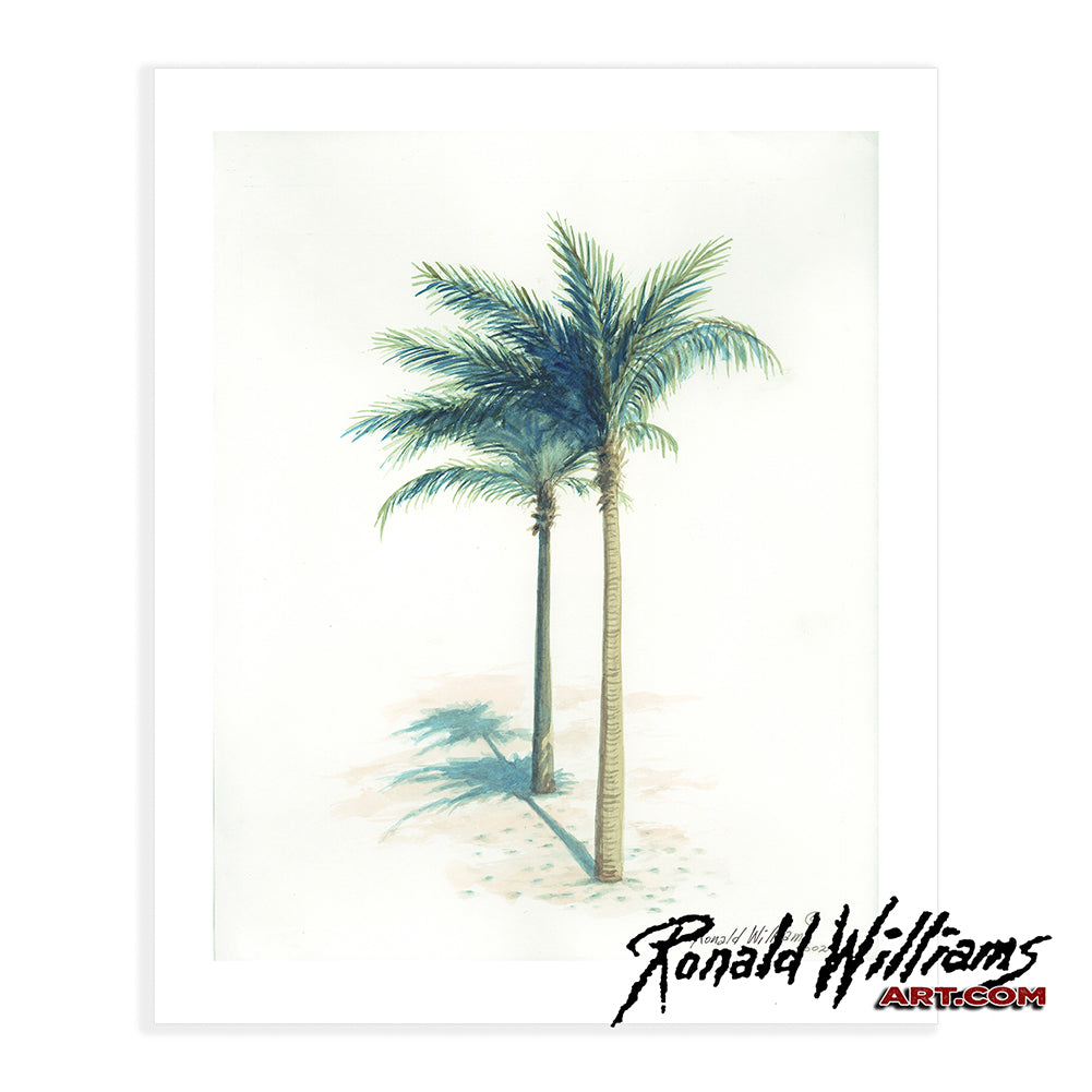 Prints - Two Palm Trees To Sit Under